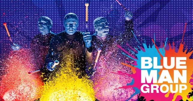 The Blue Man Group at the Charles Playhouse